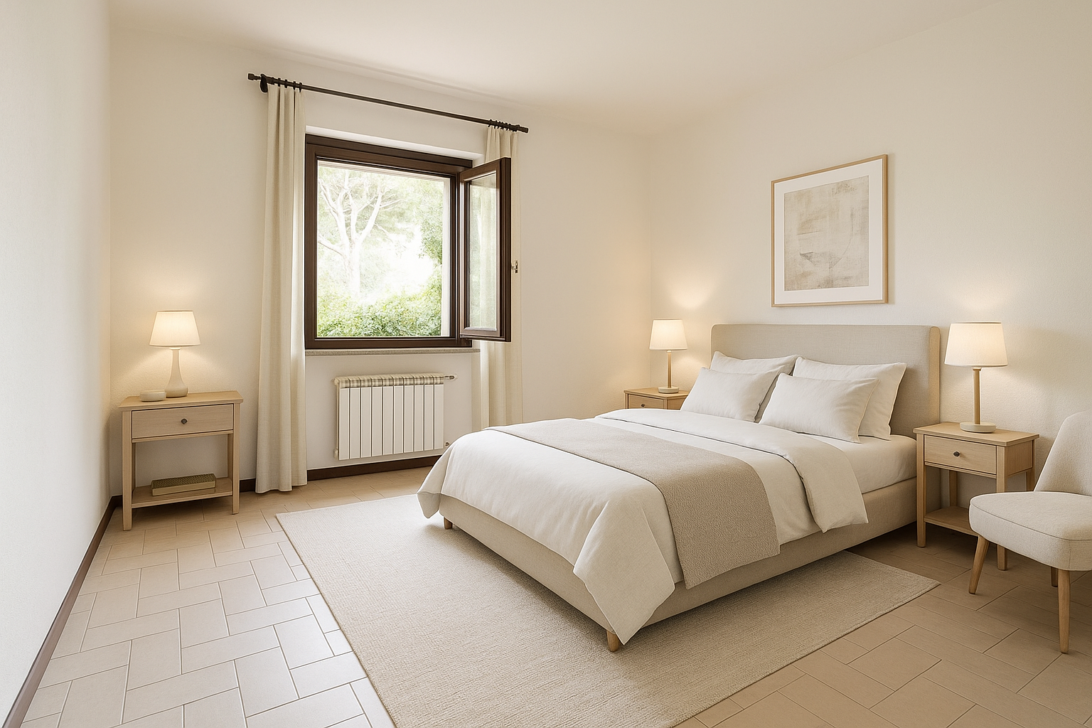 20250517_0941_Professionally Staged Bedroom_remix_01jvejzjexf2c8kdm9wgf6xhef